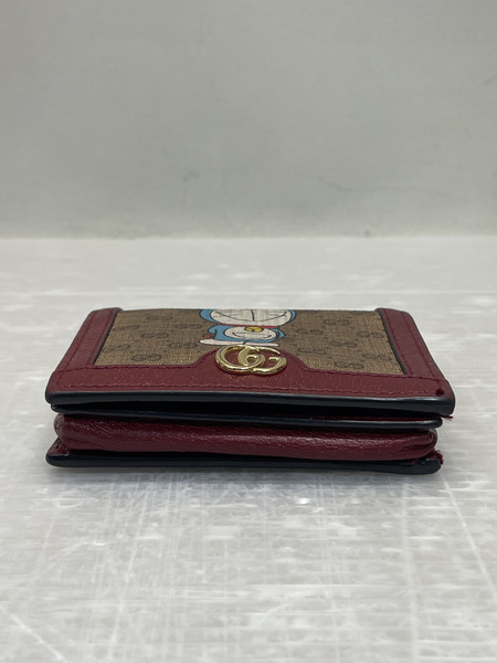GUCCI 二つ折り財布 GGスプリーム ドラえもん 647788 