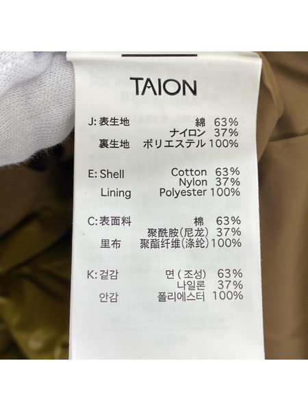 ダウンジャケット TAION インナーダウン マウテンパーカー CR09A