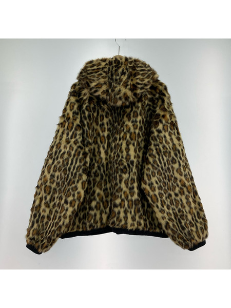 Supreme ジャケット Faux Fur Reversible Hooded Track Jacket