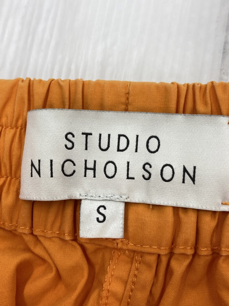 STUDIO NICHOLSON 20ss FACILE パウダーコットン ワイドイージー