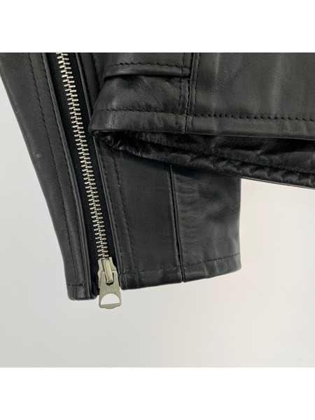 schott レザージャケット 100周年記念 ONE STAR ライダース ジャケット 黒 (38)