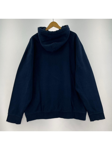 HUF パーカー ブルー