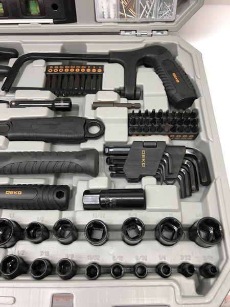 DEKO 218点組 工具セット ホームツールセット