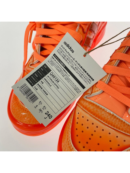 adidas originals スニーカー Jeremy Scott forum dipped Orange 24cm