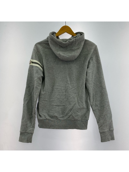 MONCLER パーカー マグリア カーディガン グレー パーカー