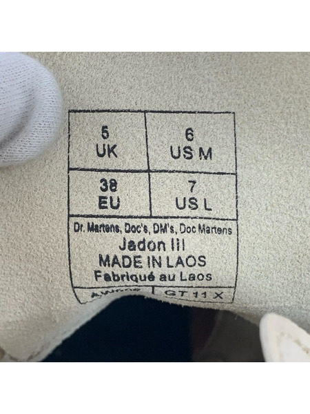 Dr.Martens ブーツ JADON 3 ベージュ (UK5)