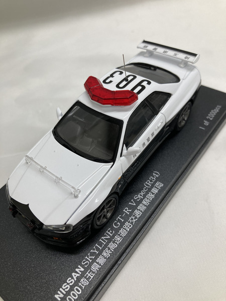 RAI'S 日産 SKYLINE GT-R V-spec R34 PATROL CAR 2000 埼玉県警[値下]