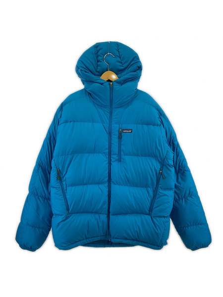 patagonia ダウンジャケット 84580FA12 Fitz Roy Down Hoody 青 (L)