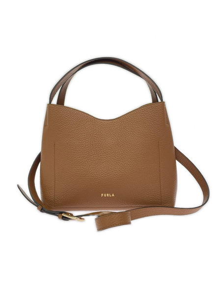 FURLA トートバッグ 2WAY レザーバッグ ブラウン