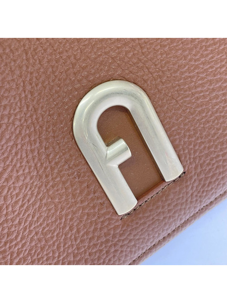 FURLA トートバッグ 2WAY レザーバッグ ブラウン