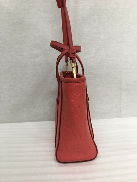 MCM 2WAY　ハンドバッグ　 赤