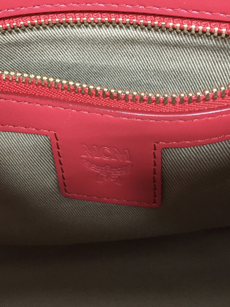 MCM 2WAY　ハンドバッグ　 赤