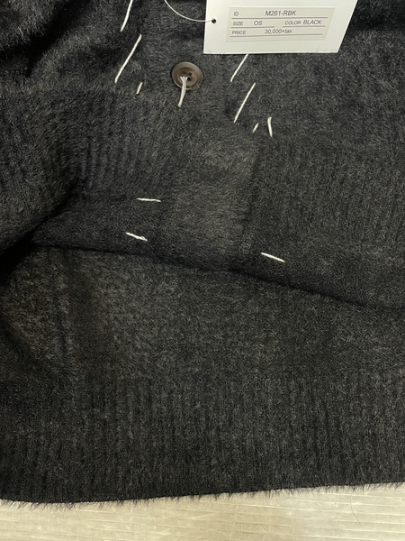 MADOKA ステッチデザイン シャギーカーディガン OS [値下]