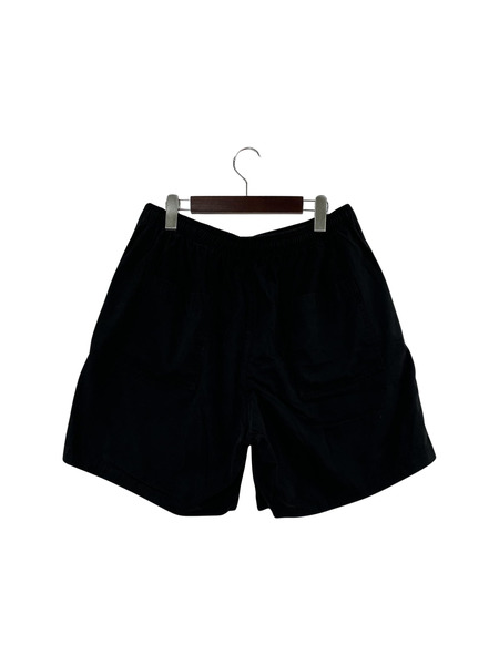 The Ennoy Professional/22SS/COTTON EASY SHORTS/L/ブラック