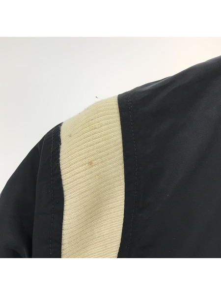 STUSSY ミリタリージャケット ×FragmentDesign×Alpha MA-1 (M) 紺[値下]