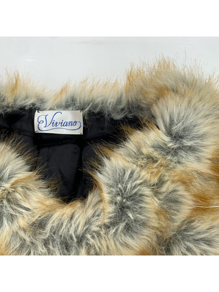 ショートパンツ viviano 25AW Faux Fur Big Shorts F ブラウン