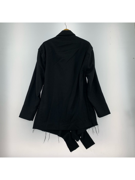 Vivienne Westwood エスニック ショートケープ ジャケット 46 ブラック VW-W1-88698