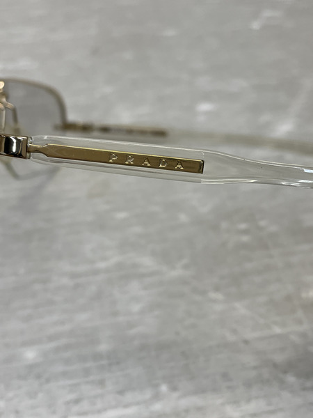 PRADA ハーフリム サングラス