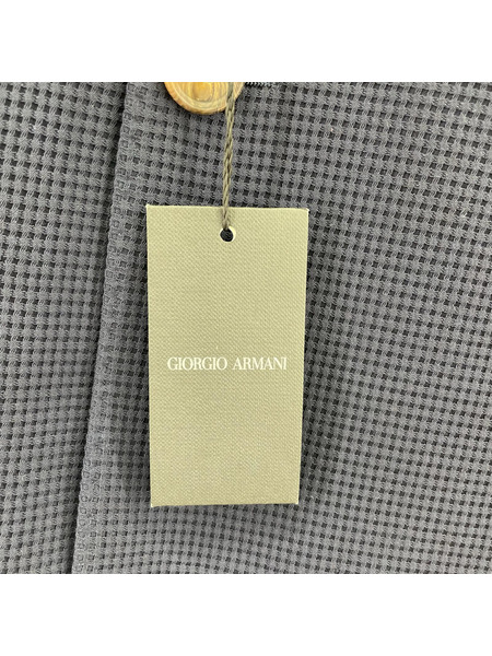 GIORGIO ARMANI テーラードジャケット・ブレザー 46 シアサッカー 紺