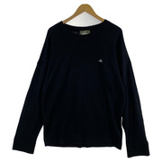Vivienne Westwood ニット・セーター MAN ニットセーター オーブ刺繍 (46)BLK[値下]