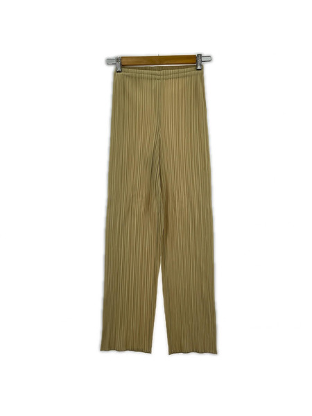 PLEATS PLEASE パンツ プリーツ ベージュ (3)