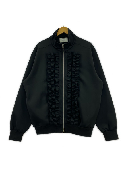 jouetie 長袖Tシャツ・カットソー フリルトラックジャケット BK