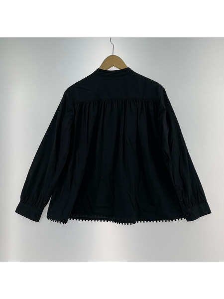 長袖Tシャツ・カットソー SUSURI ゴーラブラウス BLK 24-407