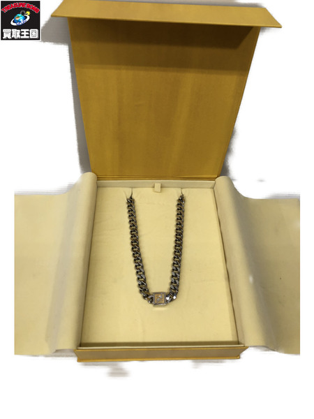 FENDI/Necklace With Logo/カーブチェーンネックレス｜商品番号