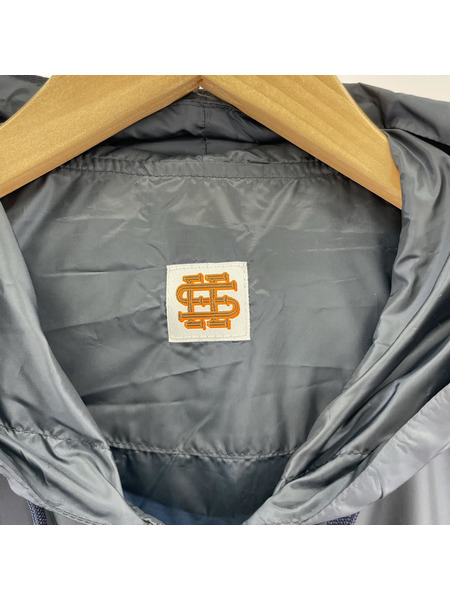 ジャケット SEE SEE PACKABLE HOODIE L ネイビー