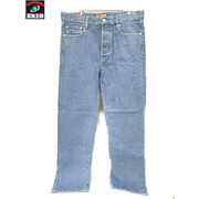 KENZO ロゴパッチ デニムパンツ 34 ブルー FC65DP3319FI 