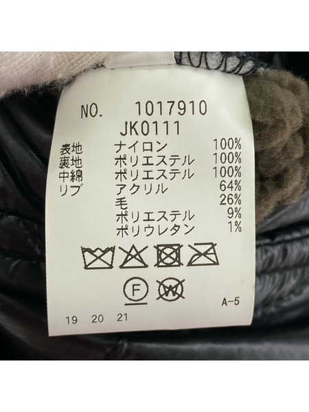 HOLLYWOOD RANCH MARKET ジャケット リバーシブルキルトボア ライナージャケット BLK