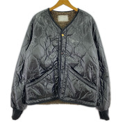 HOLLYWOOD RANCH MARKET ジャケット リバーシブルキルトボア ライナージャケット BLK