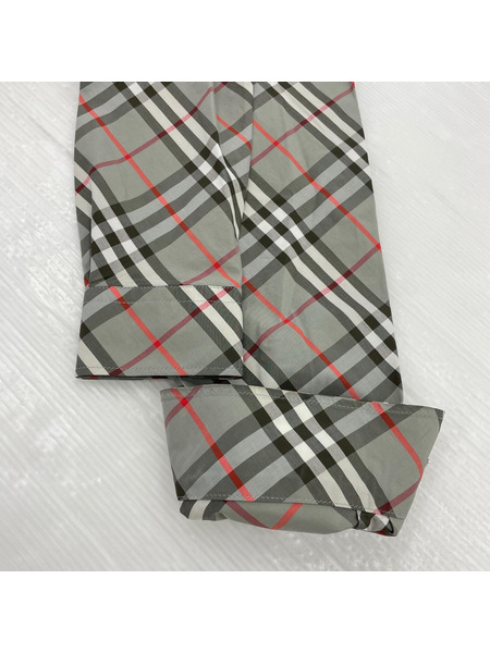 BURBERRY 長袖シャツ チェックシャツ GRY (XS)