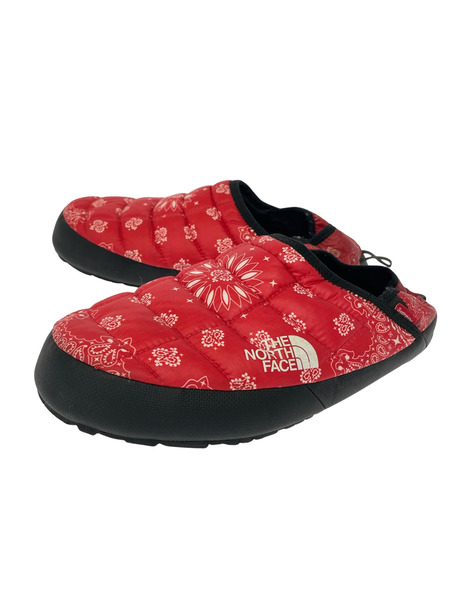 Supreme サンダル ×NORTH FACE Mule 赤 (27.0)