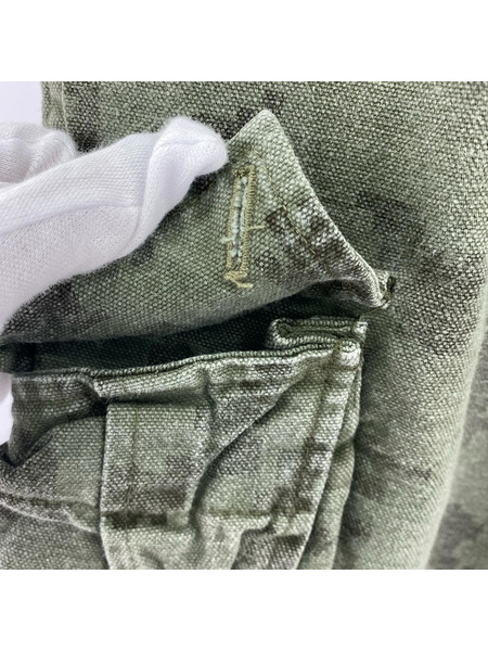 OLD STUSSY OUTDOOR 紺タグ USA製 デジカモ カーゴハーフパンツ (32)