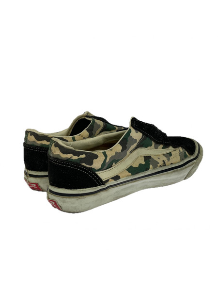 VANS スニーカー 90s USA製 カモフラ old school (26.5) 緑
