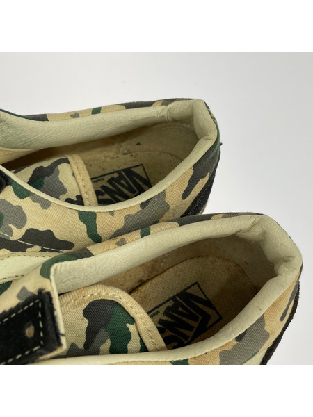 VANS スニーカー 90s USA製 カモフラ old school (26.5) 緑