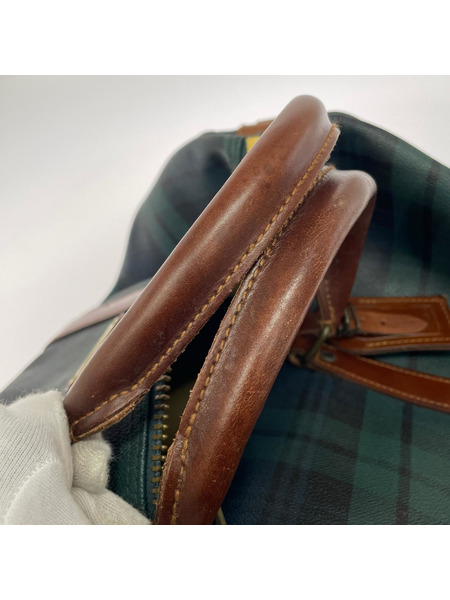 POLO RALPH LAUREN ショルダーバッグ チェック 2wayボストンバッグ
