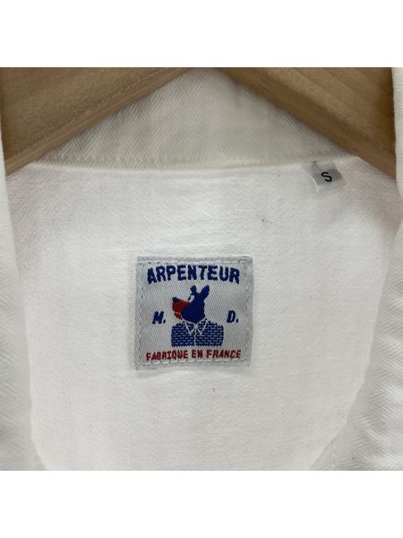 Arpenteur 長袖シャツ プルオーバー 白 S
