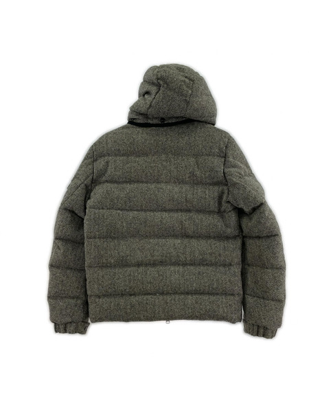 MONCLER ダウンジャケット ウールダウンジャケット グレー