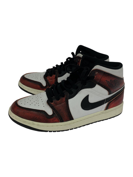 NIKE スニーカー Air Jordan 1 Mid Wear Away(27.0)