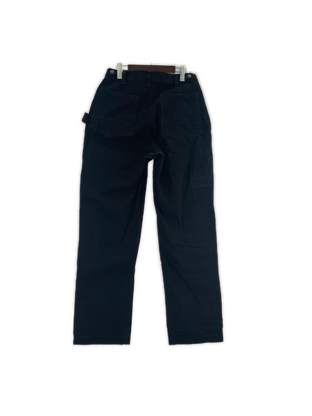 FREEWHEELERSCHOPPERBUILDERWORKTROUSERSYARN-DYEDRUDEBLACK