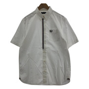 FRED PERRY 半袖BDシャツ 白 M