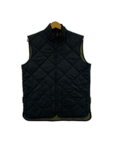 J.CREW ソノ他 キルティング 中綿ベスト 黒（S）
