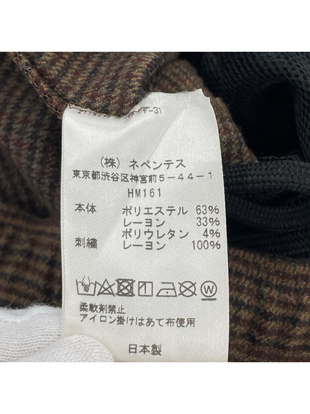 Needles パンツ グレンチェックパンツ