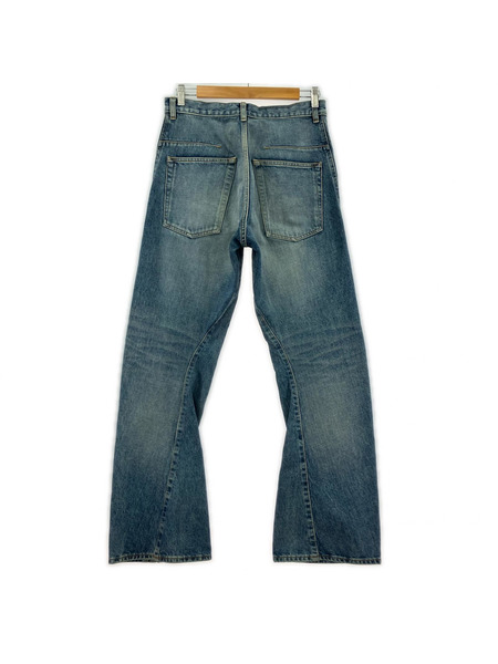 デニム・ジーンズ NVRFRGT  3D TWISTED JEANS 青[値下]