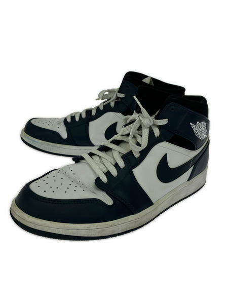 554724-411 AIR JORDAN 1 MID Dark Teal/Armory Navy 28.5cm