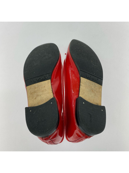 repetto パンプス・ヒール エナメル バレエシューズ 赤[値下]
