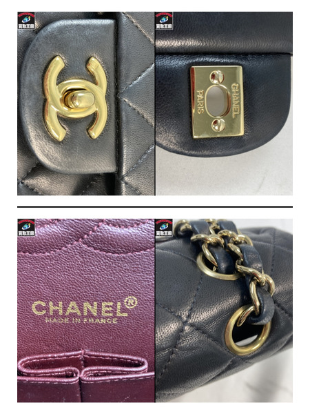 CHANEL シャネル マトラッセ キャビアスキン チェーンショルダーバッグ 