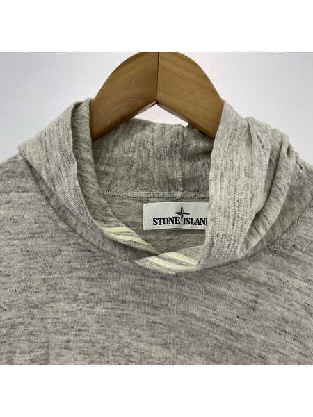 STONE ISLAND リネン パーカー Ｍ[値下]